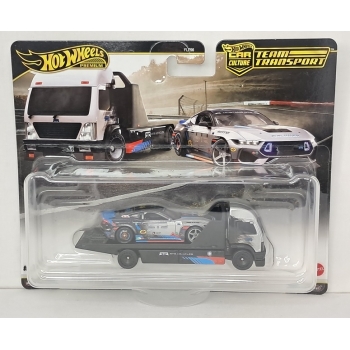 Hot Wheels 1:64 Team Transport - Ford Mustang RTR + Aero Lift